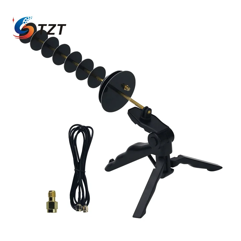 เสาอากาศ WiFi 16dBi TZT สายอากาศทิศทางยากิ + อะแดปเตอร์ SMA รองรับ WiFi 2.4G บลูทูธที่มี/ไม่มีการ์ดเครือข่ายไร้สาย