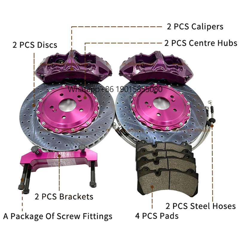 

Professional Factory Custom Modified Auto Brake System Wholesale Price Disc Rotor Brake Caliper Front 6 Pot MXLGT6 Big Brake Kit