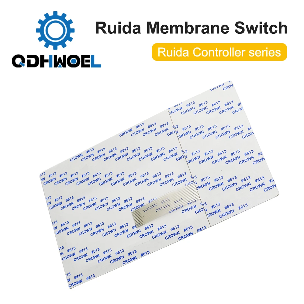 QDHWOEL Ruida بطاقات التحكم غشاء التبديل ل RDLC320-A RDC6332M RDC6442S RDC6332G RDC6442G لوحات مفتاح فيلم قناع لوحة المفاتيح