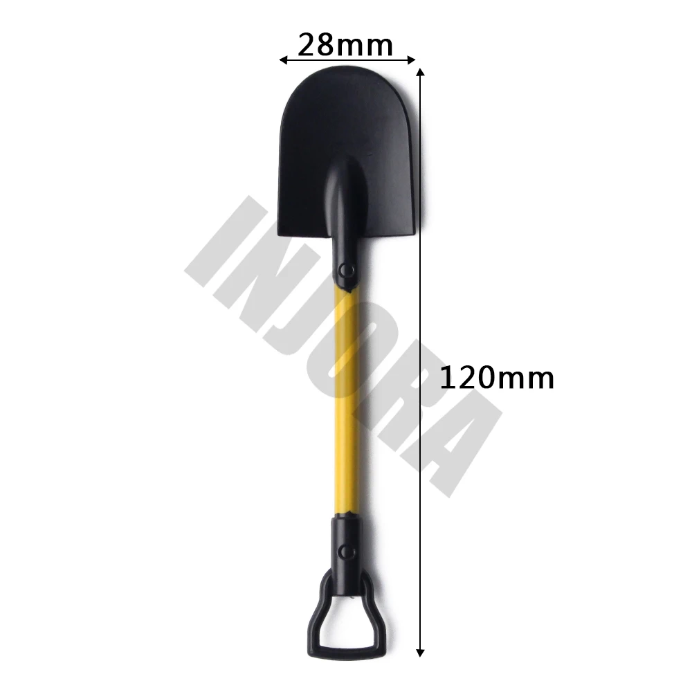 INJORA RC Car Mini Plastic Shovel for RC Crawler TRX-4 TRX4 Axial SCX10 90046 Tamiya CC01 D90 D110