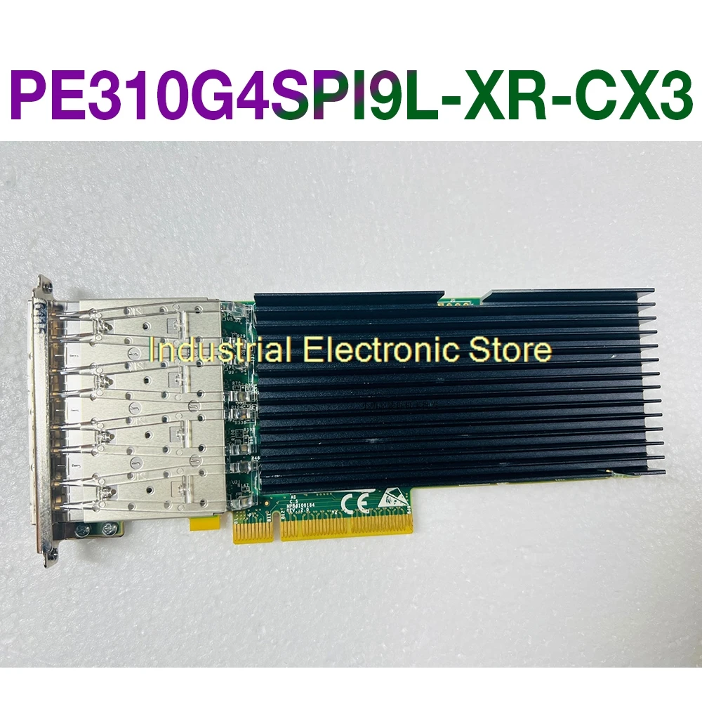 For Intel X520-DA4 PE310G4SPI9L-XR-CX3 82599ES Four-port 10 Gigabit optical interface card