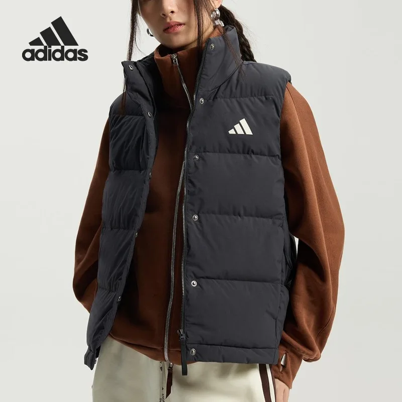Adidas HELIONIC Women's Sports Thermal High Neck Down Vest KH3973