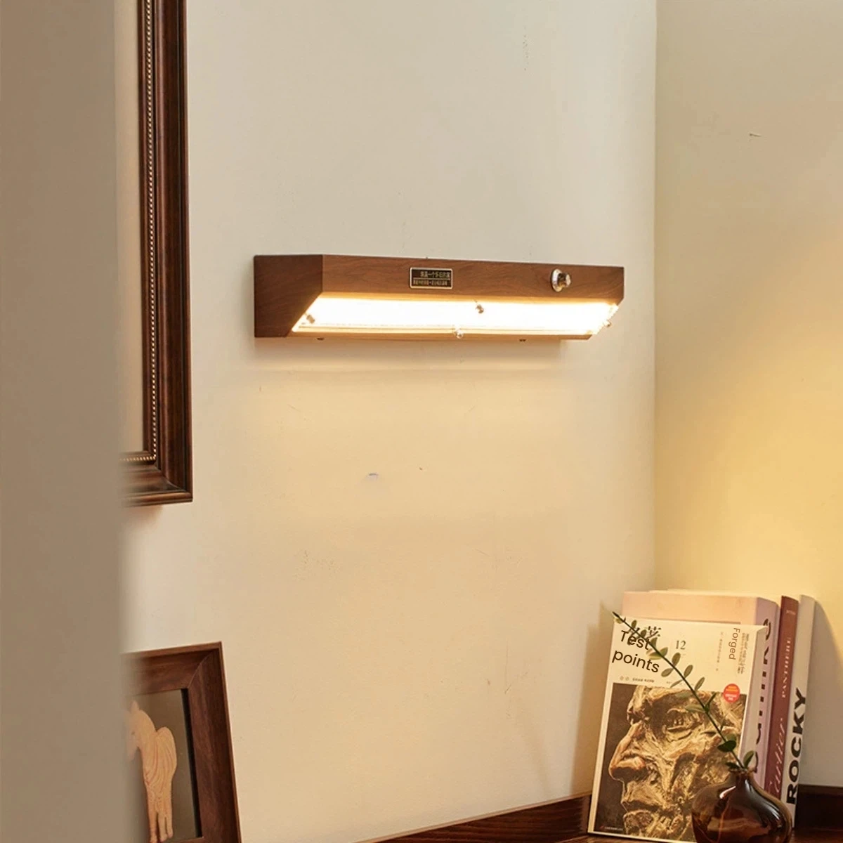 Retro Orange Iron LED Knob Adjustable Wall Lamp Warm Light Sconce Wall Figure for Living Rooms Kitchens Bedrooms Dining Roo