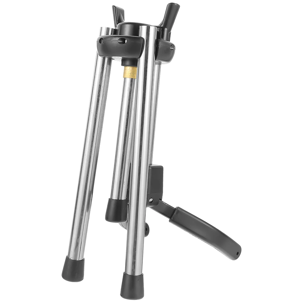 

1pc Foldable Wind Instrument Bracket For Saxophone Trumpet Display Stand Anti-Slip Triangular Support Soft Rubber Coated