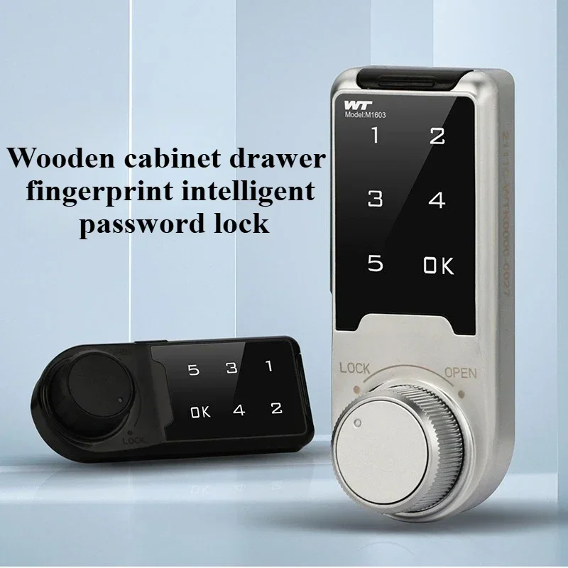 Intelligent touch keyboard, numeric password cabinet, drawer lock, horizontal and vertical installation, password security lock