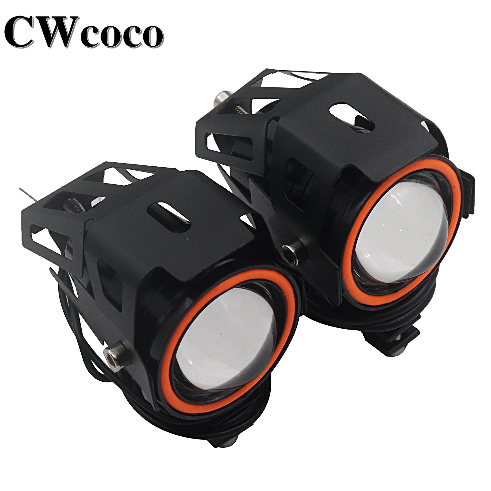 Citycoco Electric Scooter LED Spotlight Laser Highlight Flashing Angel Eyes And Demon Eyes Light For Electric Scooter Remodel