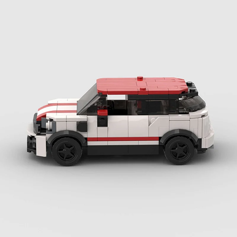 Urban Speed MOC F60 8 Cell Vehicle Series Interlocking Building Blocks Car Model Display Building Toy