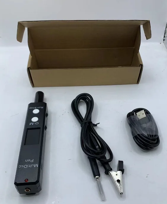 Osciloscópio 3 em 1, multímetro, termovisor, testador digital multifuncional, medidor de oscópio portátil, 400khz, largura de banda para diy