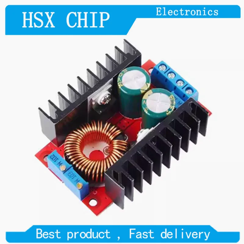 150W DC-DC Boost Converter Step Up Power Supply Module 10-32V To 12-35V 10A Laptop Voltage Charge Board