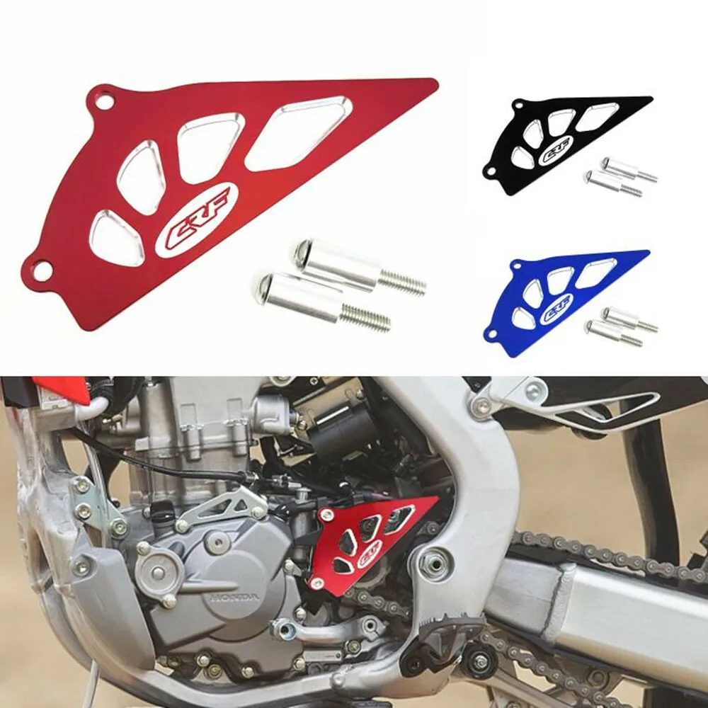 

Front Sprocket Guard Chain Cover For HONDA CRF450R 2009-2016 CRF250R 2010-2017 Front Guard Cover Protector Brake Disc