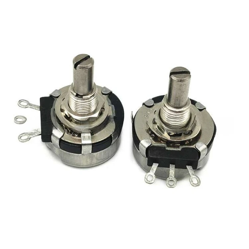 For Single turn rotary potentiometer, conductive plastic rheostat