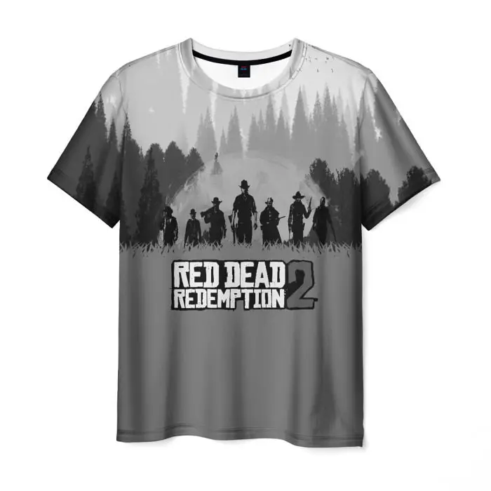 Game Red Dead Redemption 2 T-shirts 3D Printed Men\'s Streetwear Fashion Men Women T shirt Summer Short sleeved Tees Top Clothing