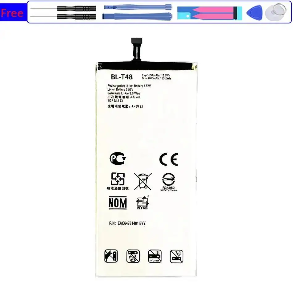 

Mobile Phone Battery Reliable Power Supply 4000Mah BL-T48 For LG Stylo 6 LM-Q730MM