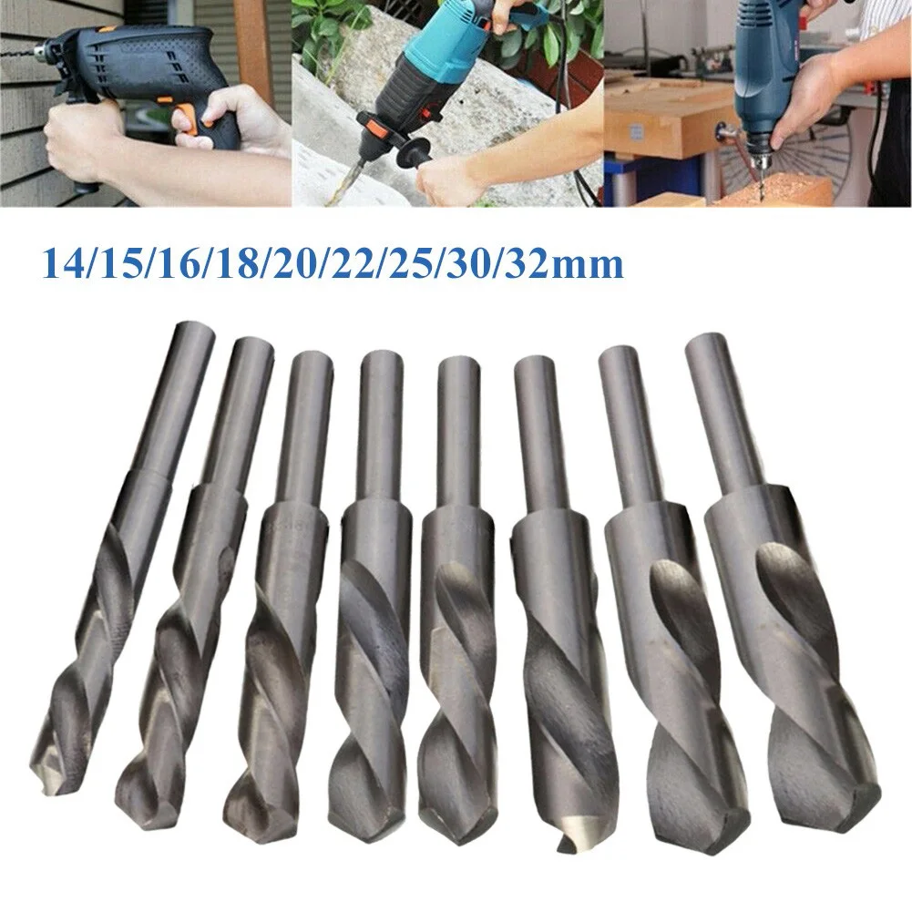 

1pc 14-32mm HSS Drill Bit For Steel Plastic Wood Drilling Hole Woodworking Power Tool Parts Accessories