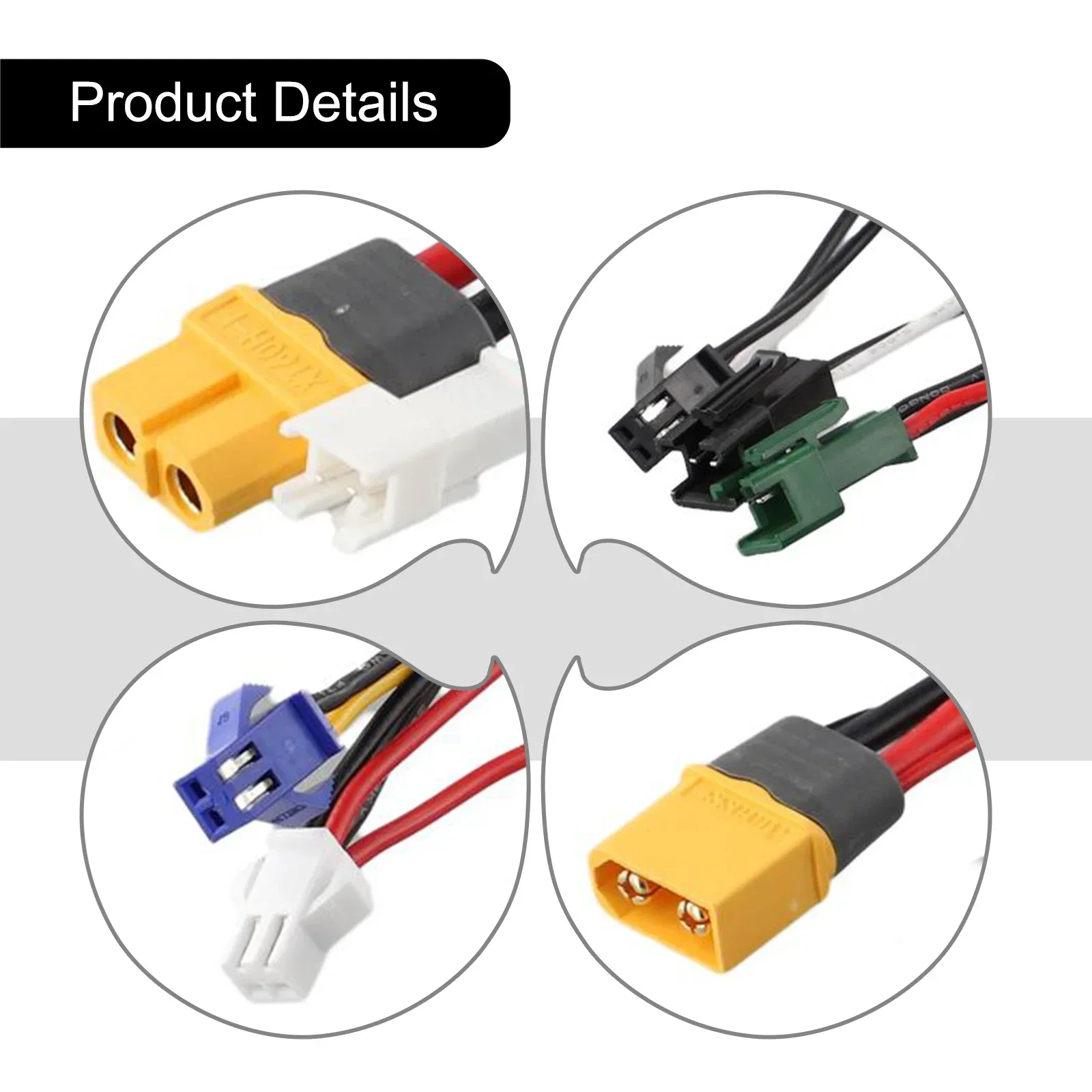 Electric Bicycle Lamp Set Adapter Cable Connection Line For Power Supply To Headlight Cable For E-bike    2024