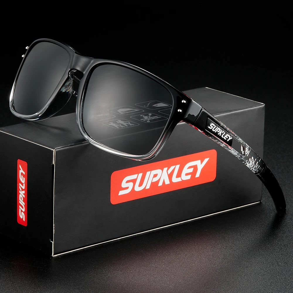 SUPKLEY Original Design Sports sunglasses Polarized Comfortable UV400 Sun Glasses For Men And Women Eyewear Accessory