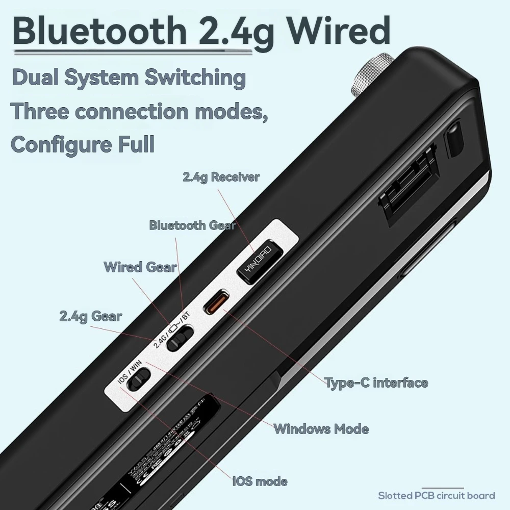 Y65S Keyboard Mekanis Nirkabel Tri-mode GASKET RGB Layar Kenop Hot Swap Kustom 65% Retro Office Gaming Keyboard PC Laptop