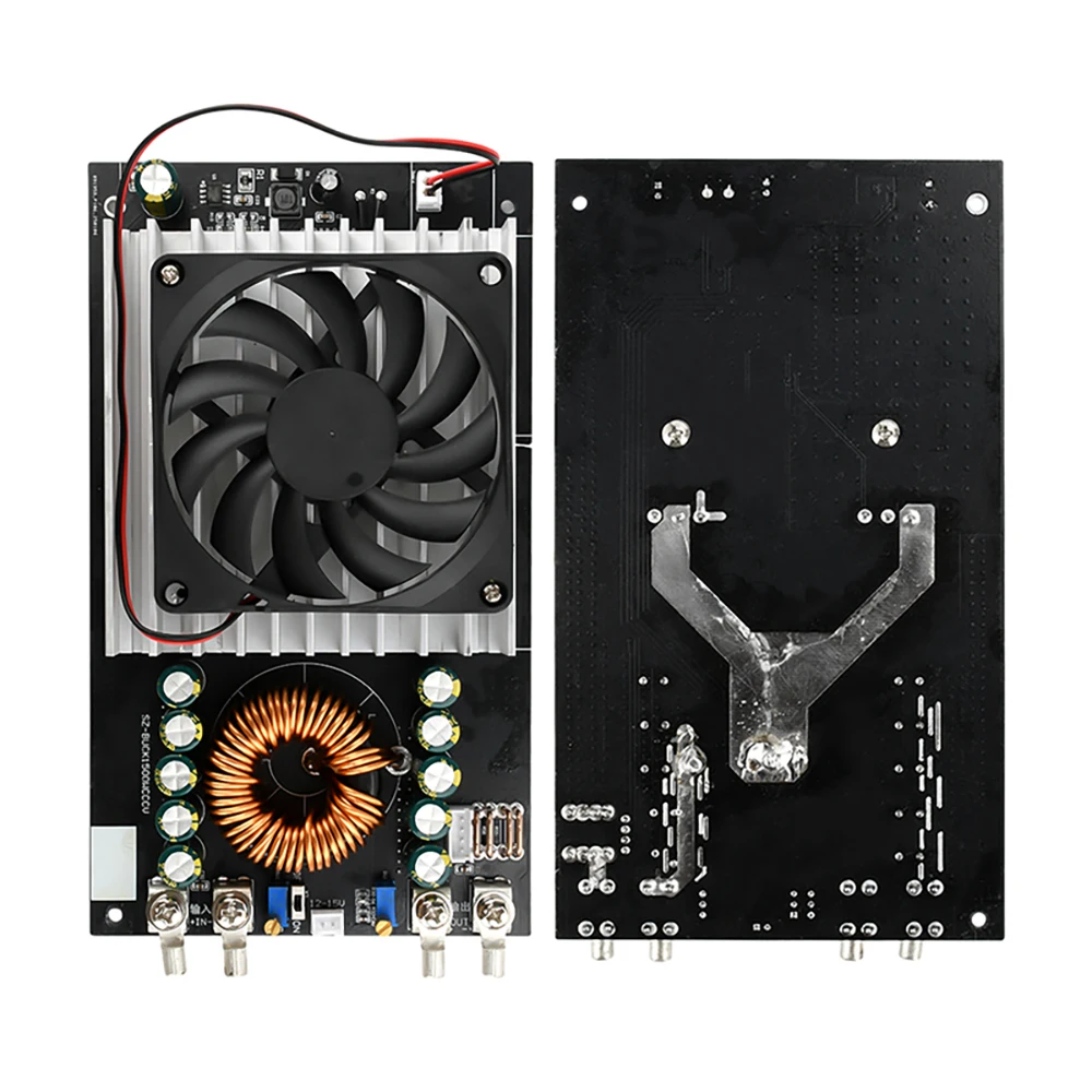 Module abaisseur réglable 1500W 50A DC 15V-90V à DC 2.5V-72V Convertisseur Buck Module d'alimentation de stabilisateur de tension large