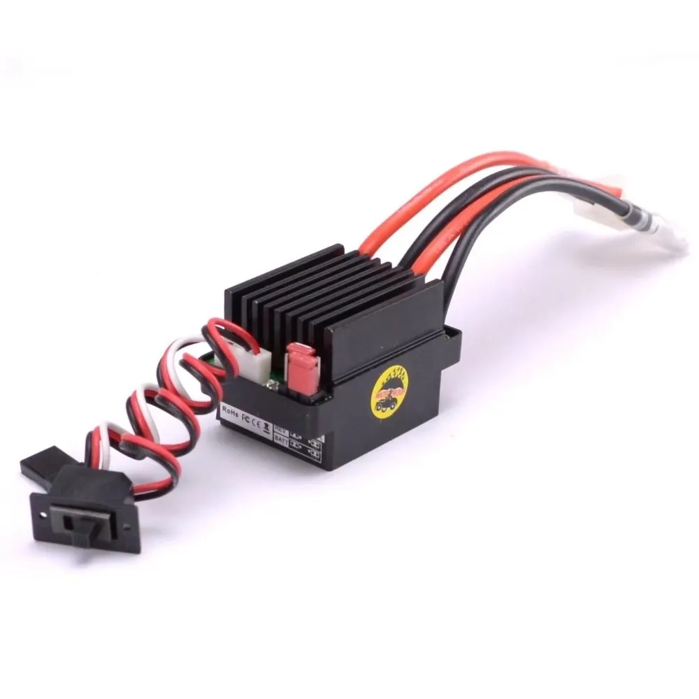 

New 320A Brushed Motor 5v 2A Waterproof RC Speed Controller High-frequency Drive with Brake Brush ESC for TRX TRX4 TRX6