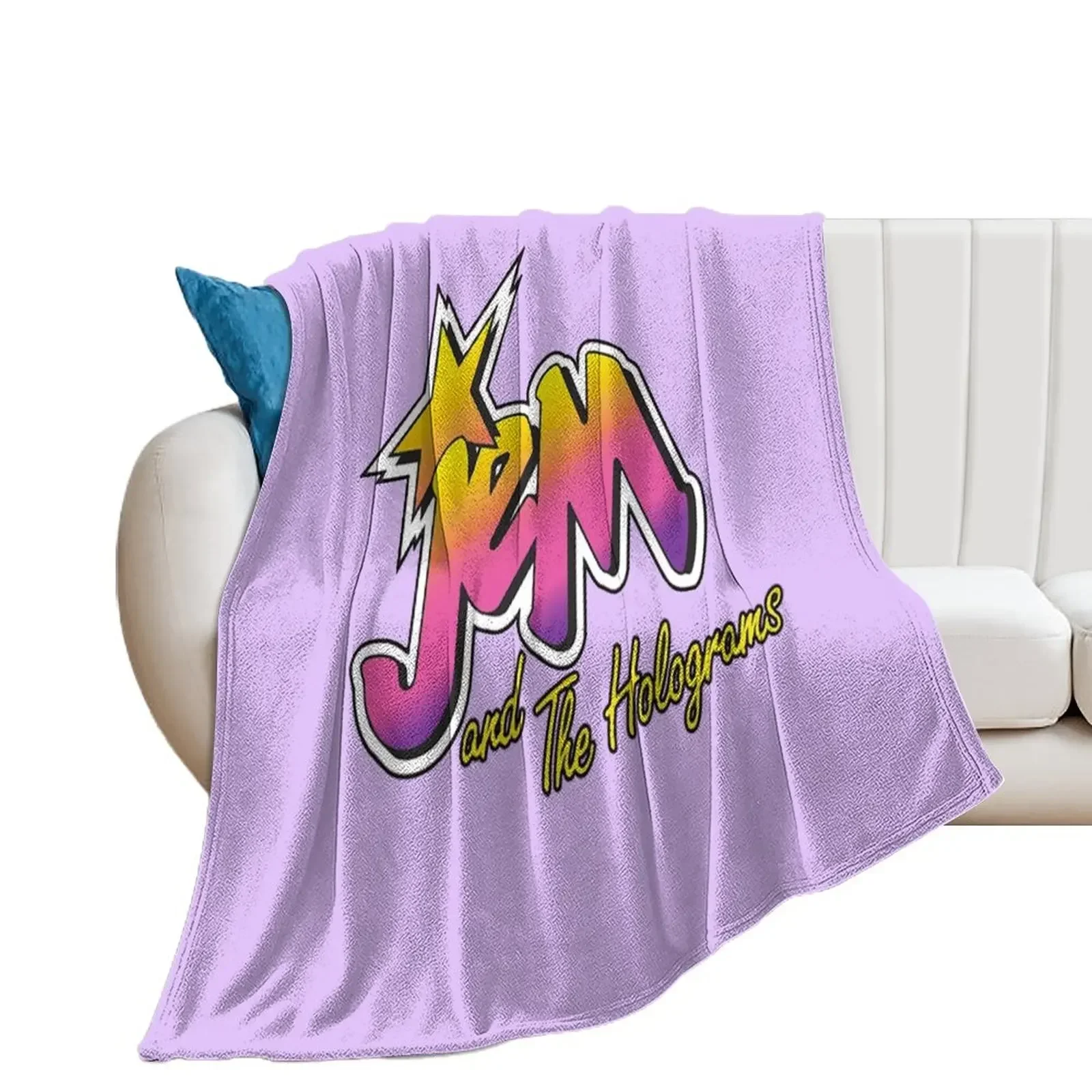 

Jem and the holograms Throw Blanket Softest for sofa Blankets