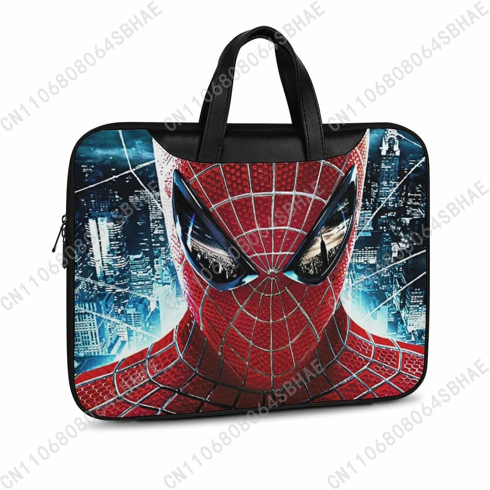 

Кожаный портфель Marvel Spider Man на заказ, мужская и женская сумка для ноутбука, деловая сумка в стиле ретро из натуральной кожи, для косплея
