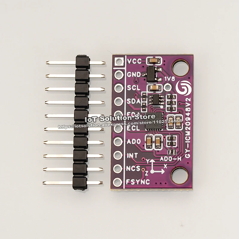 GY-ICM20948V2 9DOF 9-Axis Sensor Acceleration Magnetic Field Sensor Module ICM20948V2 ICM-20948 Replaces MPU-9250 MPU-9150