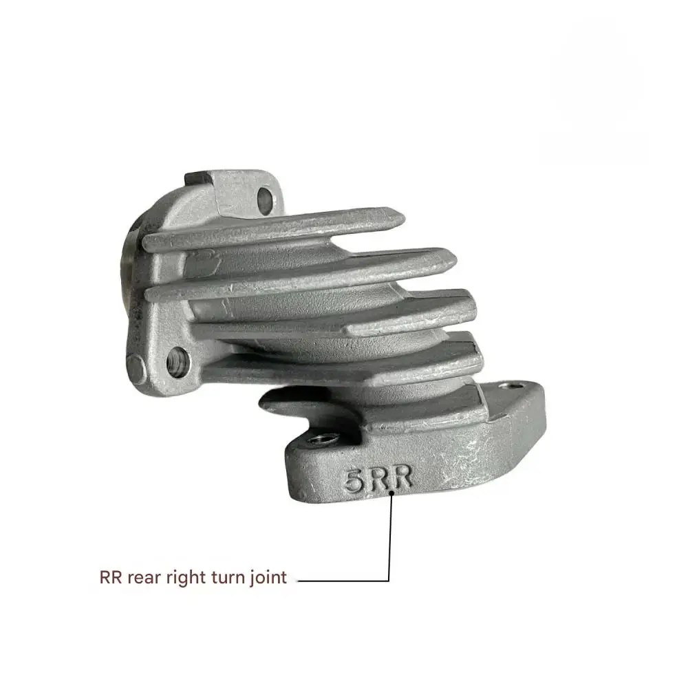 For BENDA Dark Flag 500 muffler adapter exhaust pipe connector BD 500 dark flag chimney connector original parts