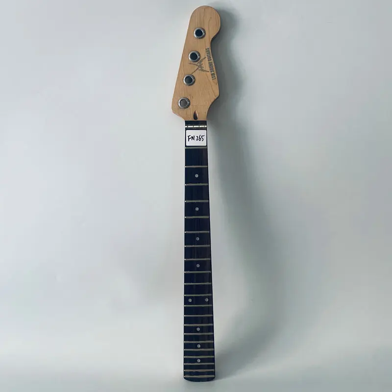 FN265 Mini Electric Bass Custom Order Short Scales Length 4 String Bass Neck Maple+Rosewood DIY Replace Guitar Parts