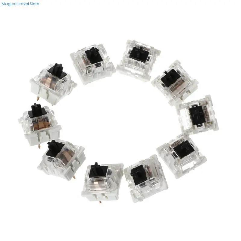 N2UB 10 Pieces Red Switches for Cherry MX Clone  MX Switches Tester Mechanical