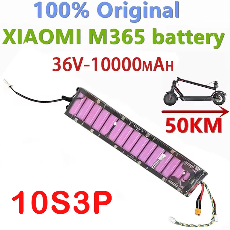 

Free shipping 100% original 36V 10Ah scooter battery pack, suitable for M365/Pro/1S 36V battery pack electric scooter BMS board