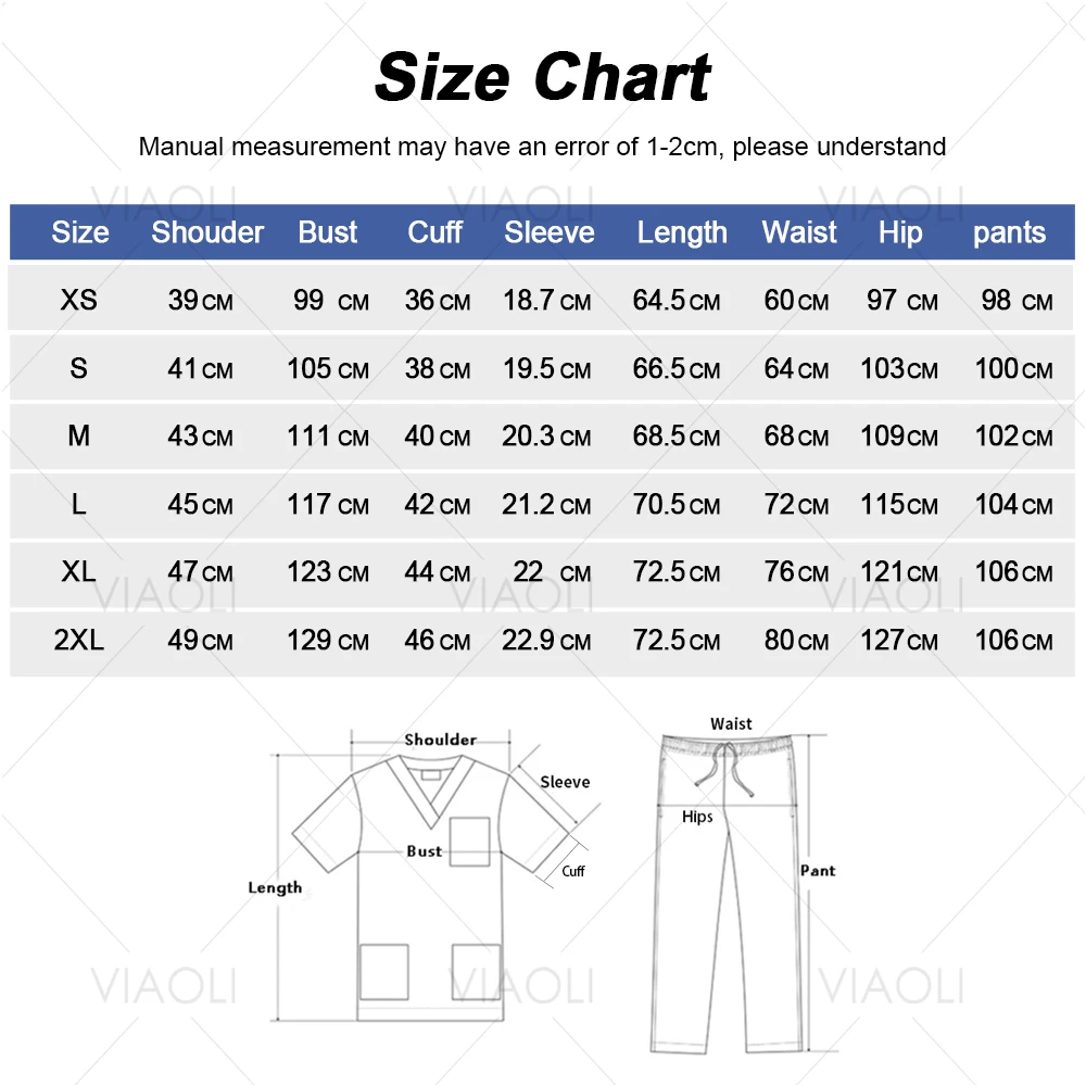 Uniformes médicos de alta calidad para enfermera, ropa de trabajo de enfermería, Top de manga corta de Color sólido y pantalones, conjunto de exfoliación Dental