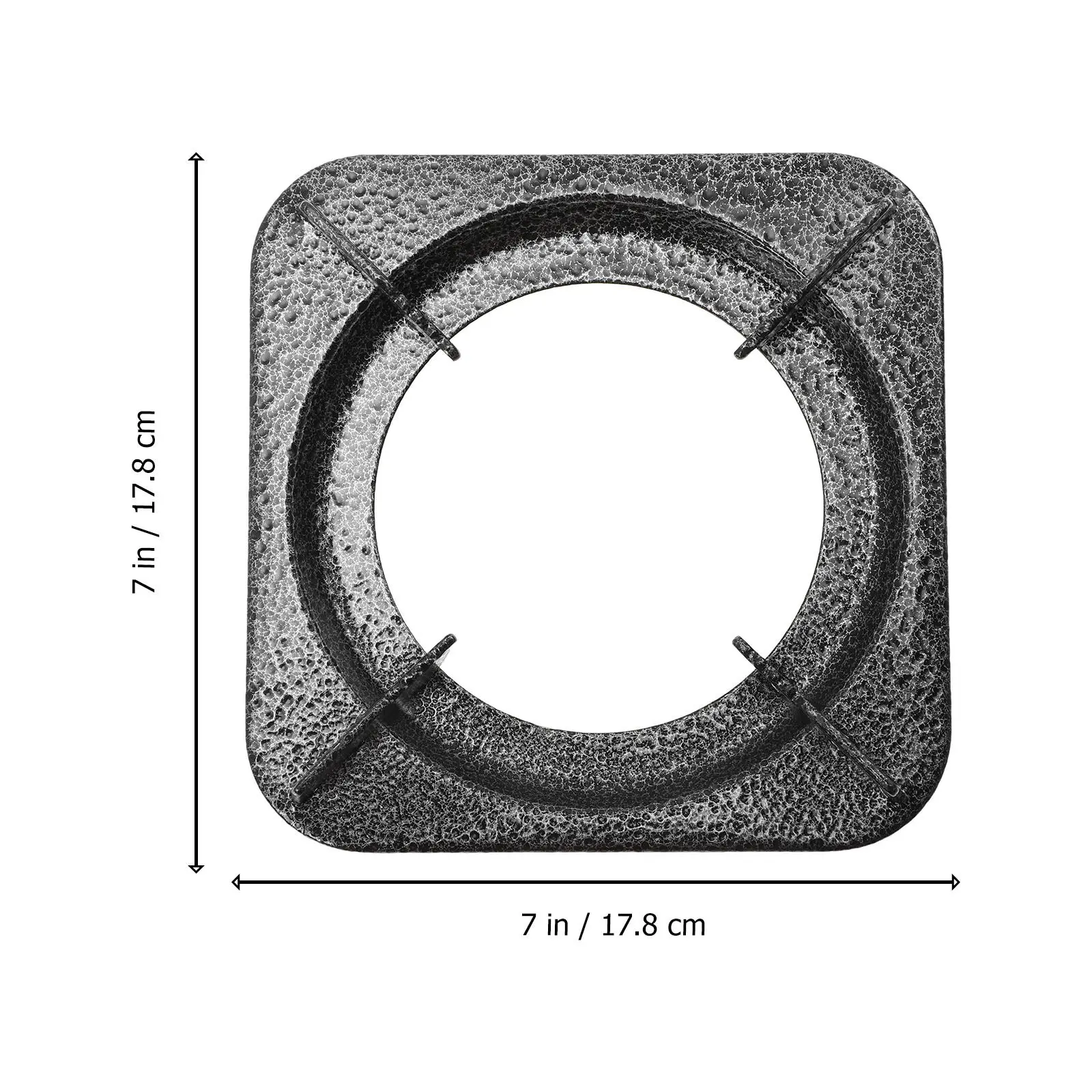 Cast Iron Wok Ring for Gas Stove – Heavy-Duty Heat Diffuser & Energy-Saving Burner Grate