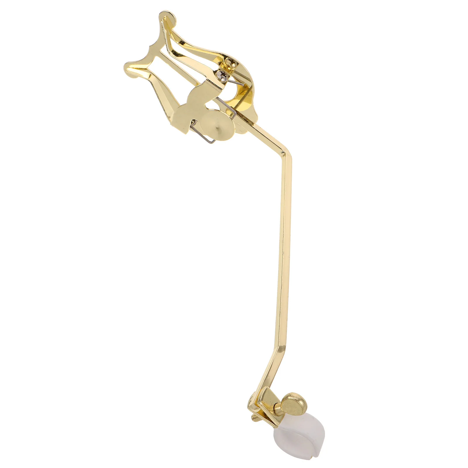 

Elegant Gold French Horn Sheet Music Clip Portable Design for Marching Band Universal Compatibility Accessories