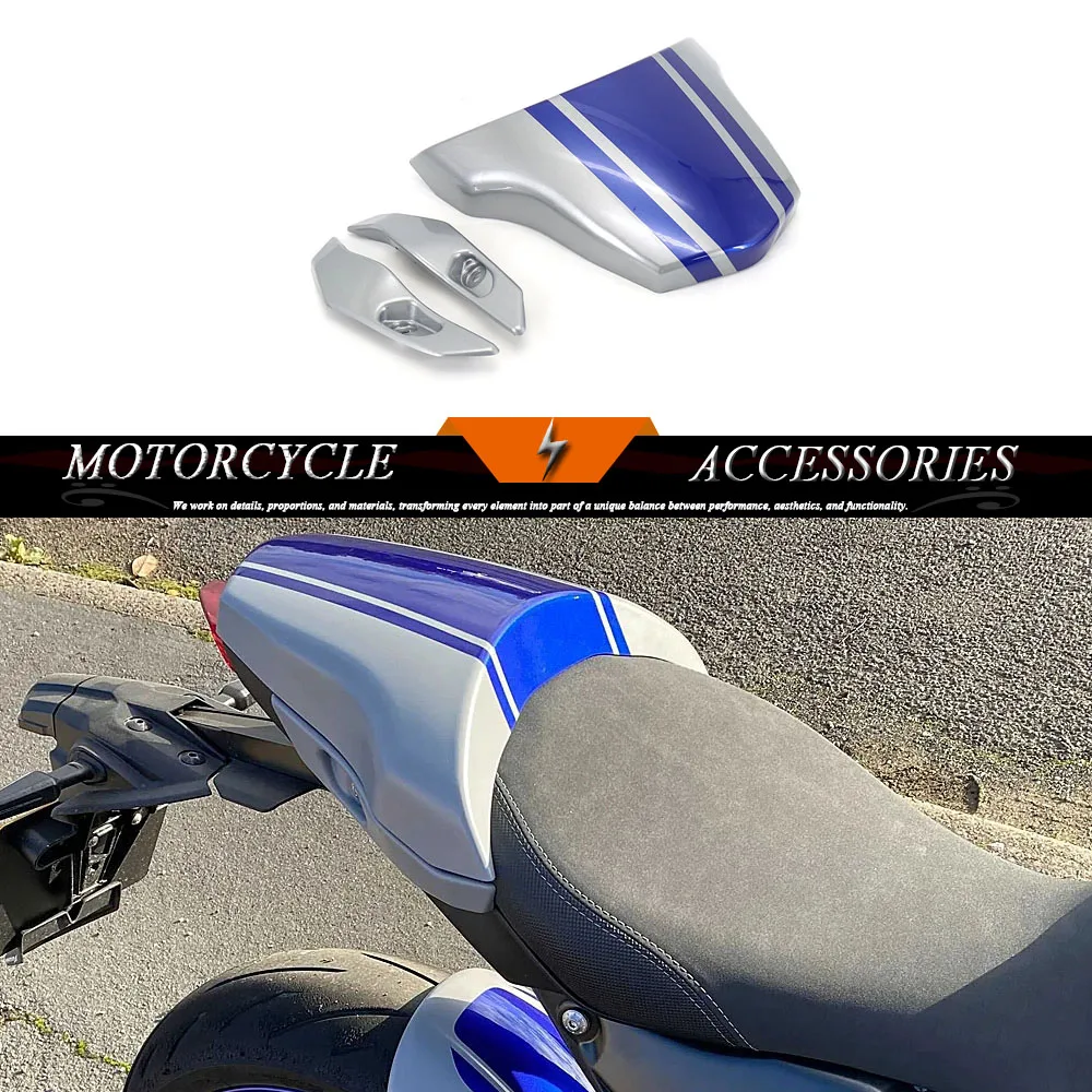 

Новый чехол на сиденье для YAMAHA MT-09 MT09 MT 09, чехол на заднее пассажирское сиденье, обтекатель горба, аксессуары для мотоциклов mt09 2021 2022 2023