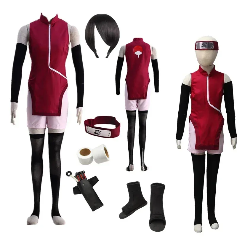 

BORUTO Anime Costume, Uchiha Sarada Movie Cosplay, Comic, Halloween
