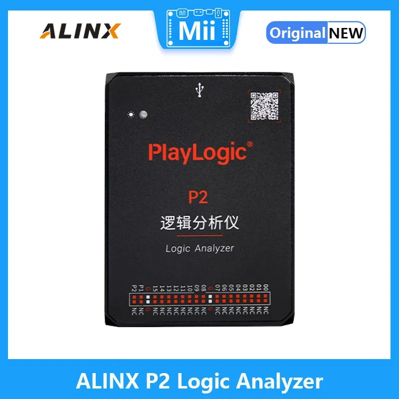 

ALINX P2 PlayLogic logic analyzer 500M sampling rate 16 Channels