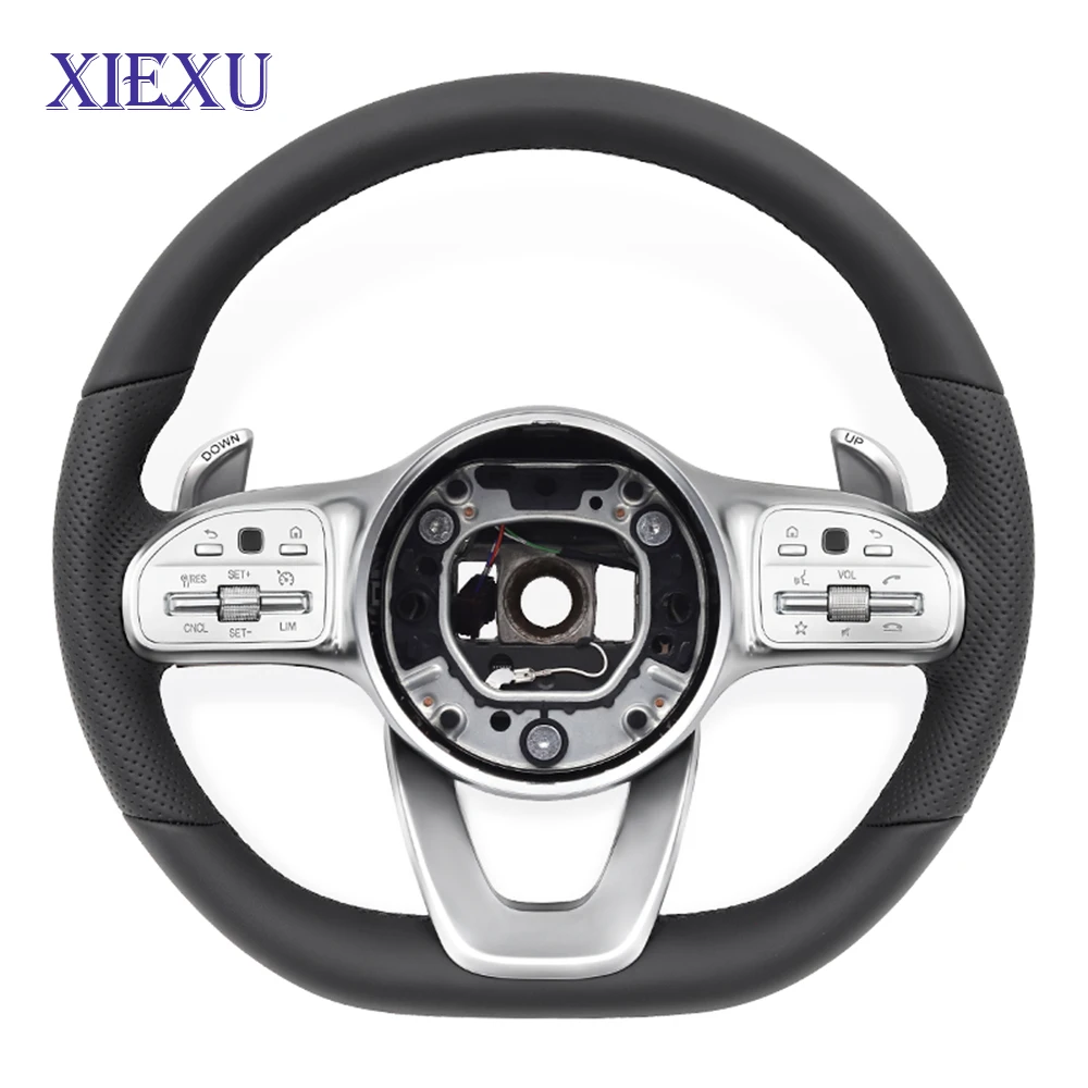 

Hot Sale Customized Steering wheel For Benz A C S E C260i A180 C180 B200 B180 C260L Carbon Fiber Sport Wheel LED Racing