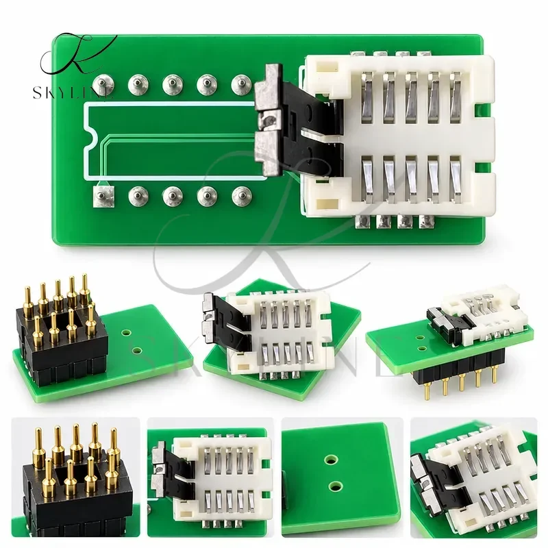For QFN8 MLF8 MLP8 WSON8 SON8 8060 8x6mm Adapter IC Socket BIOS Flash Socket Top Quality Made In Taiwan
