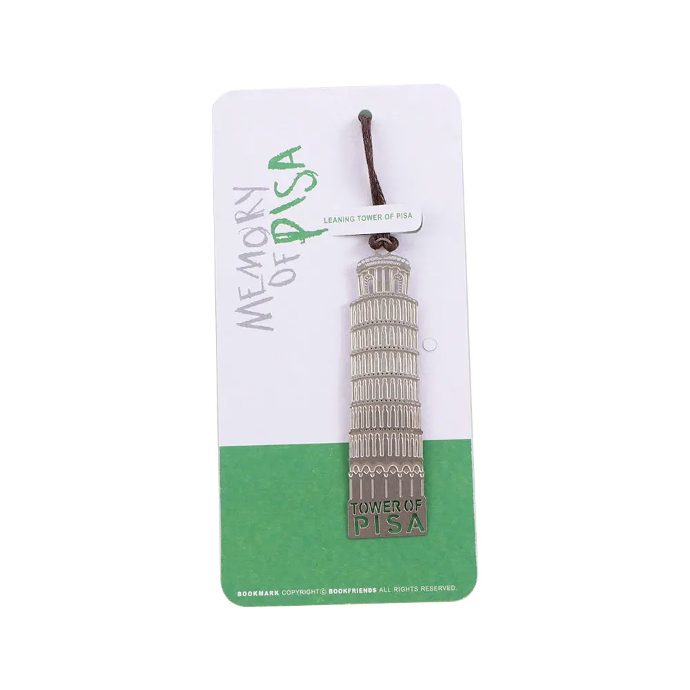 Stationery Office Paper Clips Vintage Modeling Statue of Liberty European Bookmark Mark Page Eiffel Tower Big Ben Bookmark