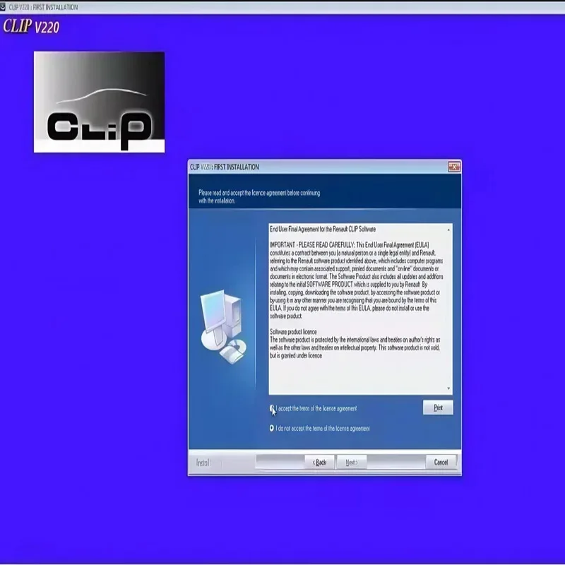 2025 Newest SW V215 V212 V209 V220 For Renault Can Clip Diagnostic Tool Free Gifts +Reprog V191 +Dialogys V4.72 Automot