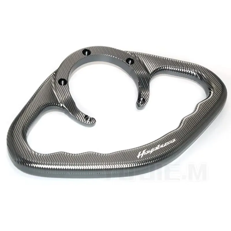 لشعار GSX1300R هايابوسا GSXR1300 2008-2013 دراجة نارية CNC الركاب قبضة اليد خزان مقبض إمساك مقابض مسند الذراع #4