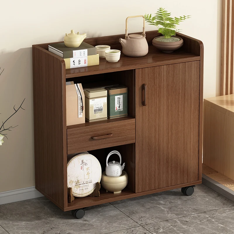 Dining side cabinet small size modern simple side cabinet small tea cabinet integrated against the wall living room kitchen hous