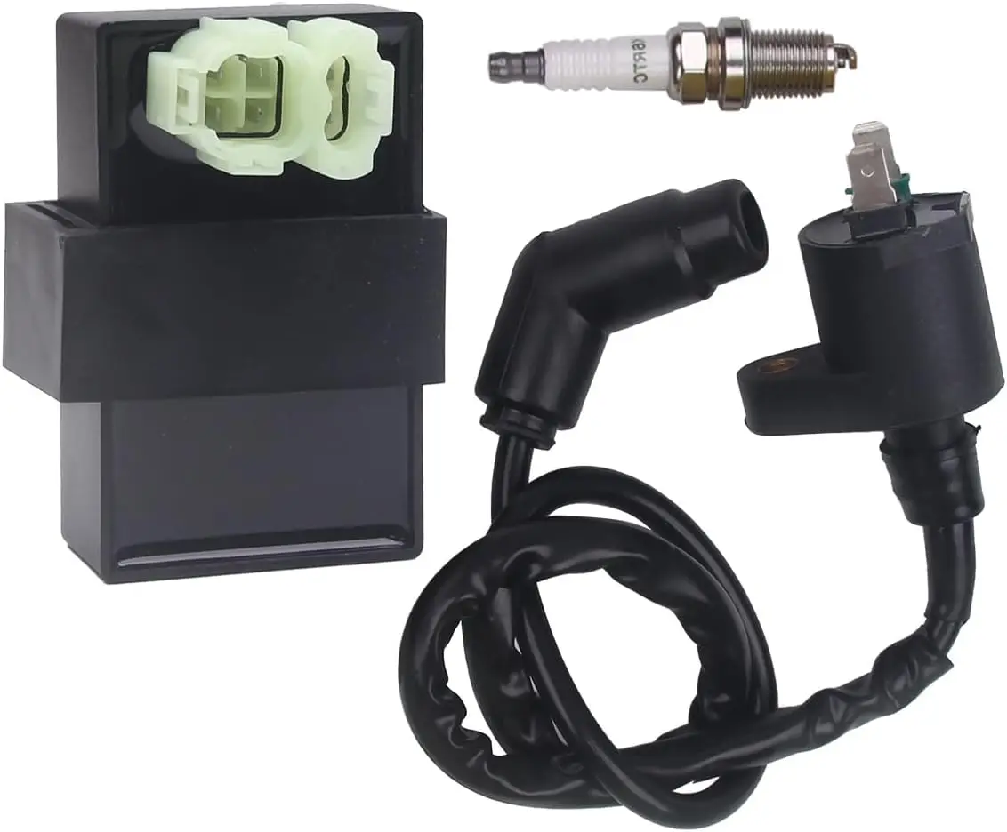 

New Ignition Coil CDI Spark Plug Compatible With for Honde Sportrax 300 TRX300EX 2x4 1993-2006 Replace 30410-Hm3-003