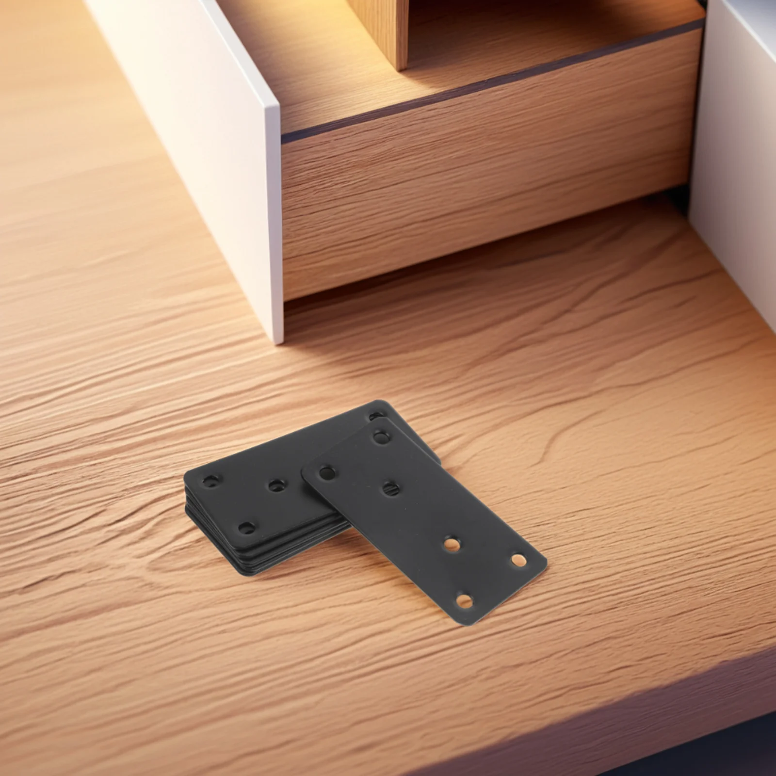 

6pcs Stainless Steel Flat Mending Plate Heavy Duty Straight Bracket For Wood Corner Braces Fixing Joining Plates Metal Hardware