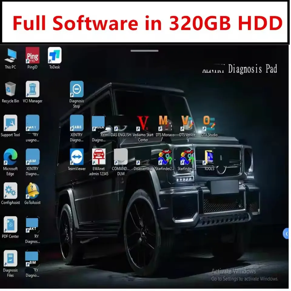 2023.09 Xentry أحدث برنامج MB STAR sd C4/C5/C6 XDOS تثبيت عبر الإنترنت إصدار xentry 2023.09 Passhru لـ openport 2.0