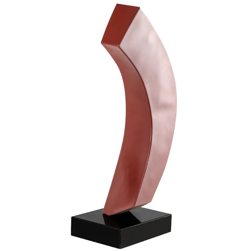 

Minimalist abstract geometric tabletop ornaments, hotel model room sales office, decorations