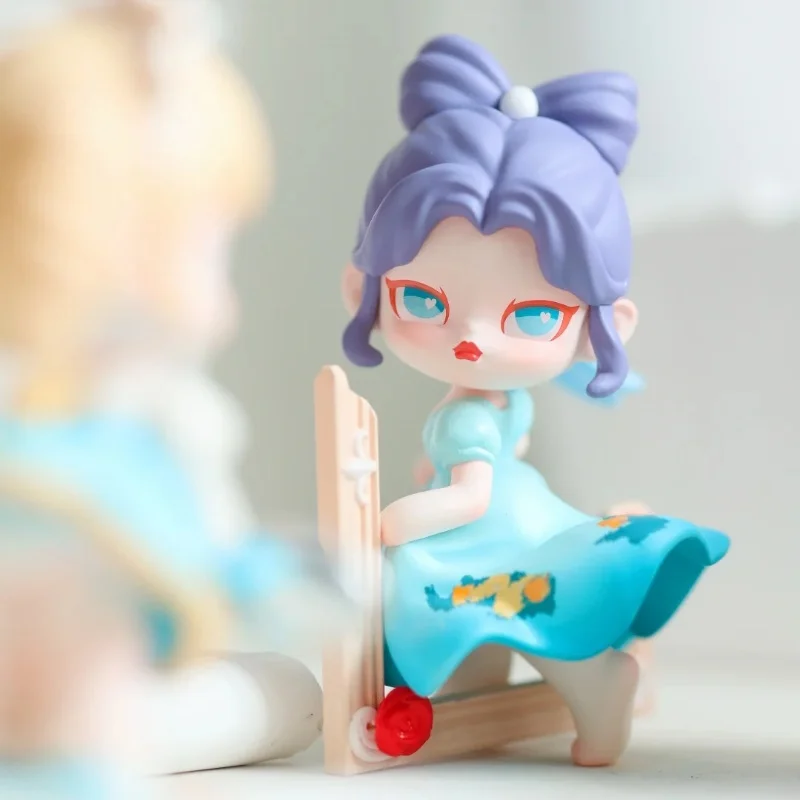 حقيقية أنيتا مهجور شاتو سلسلة صندوق أعمى Caixa Caja دمية هدية سطح المكتب زخرفة أنيمي نموذج لجسم لعبة سر هدية عيد الميلاد