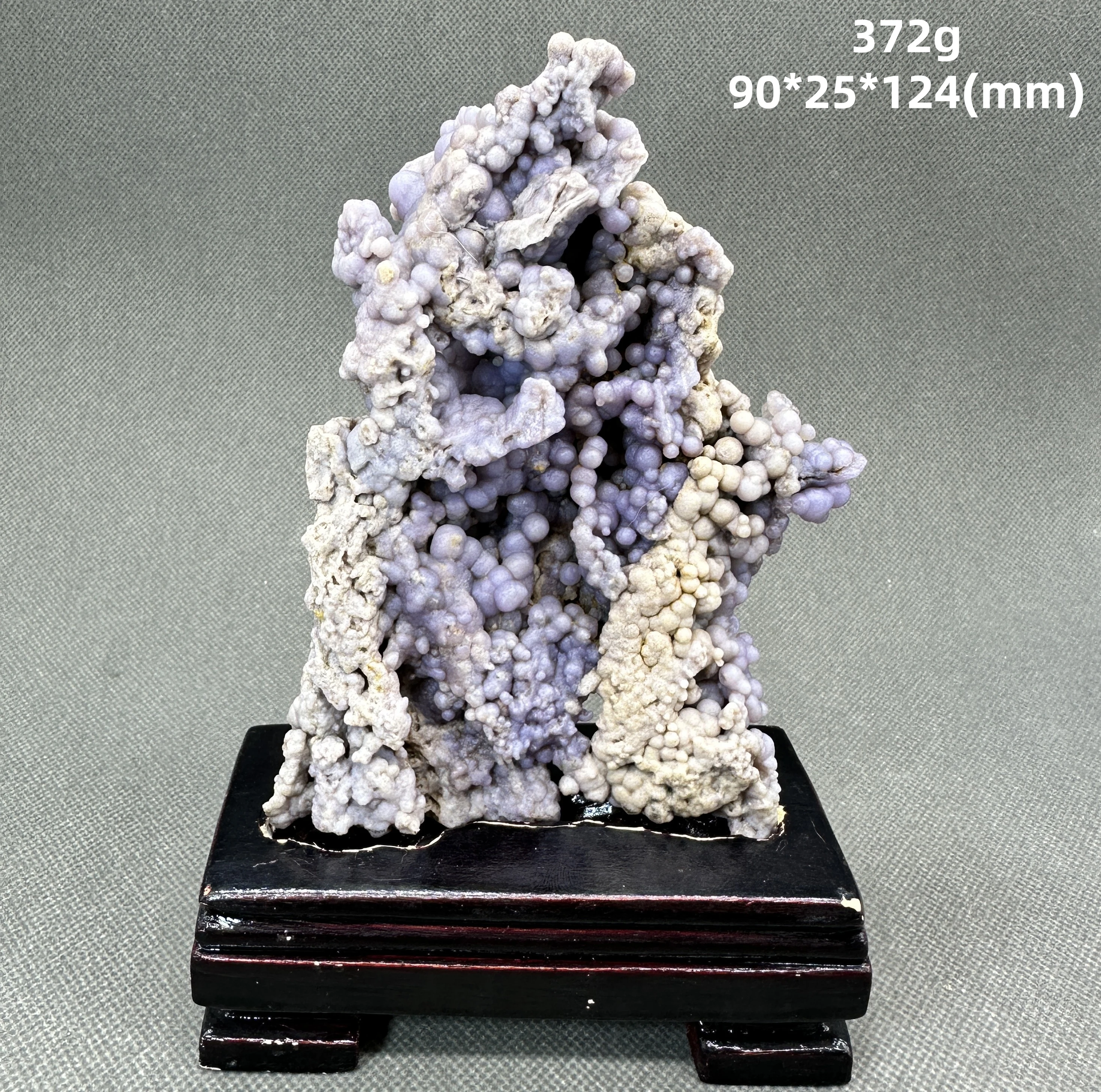 

Натуральный индийский минеральный образец виноградного агата + целебные кристаллы кварца и камни, драгоценный камень + бесплатная основа