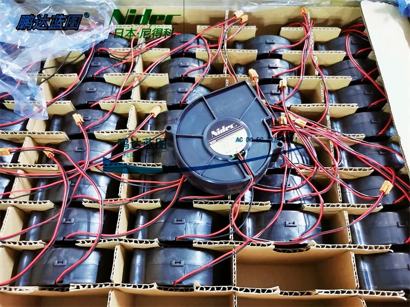 

c оригинальная гидравлическая турбина Nidec D09F-12SS1, вентилятор 9330, 9,3 см, 12 В, вентилятор рассеивания тепла