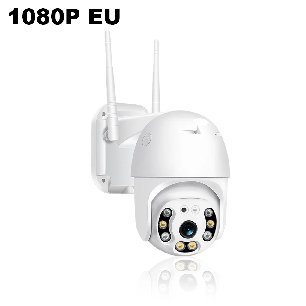 Security Camera WiFi Night View Human Detect 2304x1296P Camcorder 10/100M RJ45 Video Audio Surveillance Cam 3MP EU Plug